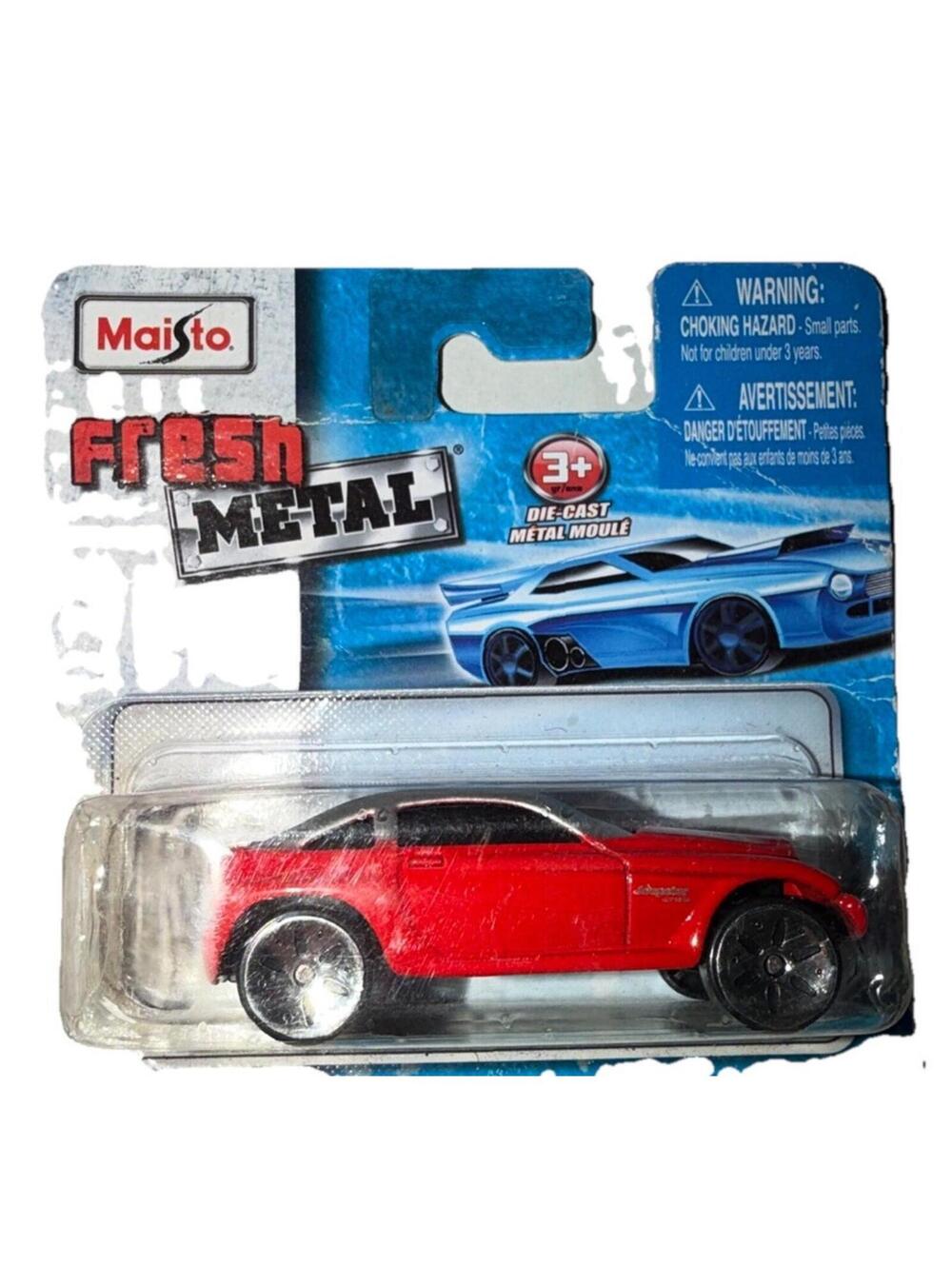 MAISTO LAMBORGHINI Countach  FRESH METAL RED 1/64 SCALE BRAND NEW
